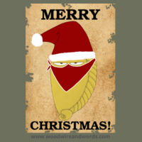 Pasty Bandit Santa Merry Christmas Design