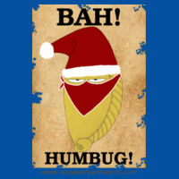 Pasty Bandit Santa Bah Humbug Sweatshirt Design
