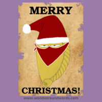 Pasty Bandit Santa Merry Christmas Sweatshirt Design