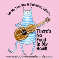 Cat - Sad Song - Dark Text - Youth T Design